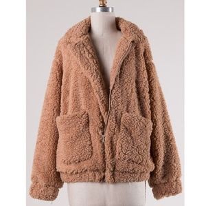 Dakota Sherpa Brown Jacket